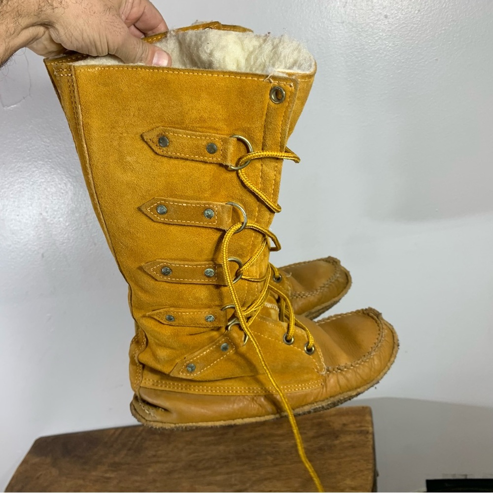 La mauricienne mocassins mukluks Winter boots - Picture 7 of 11